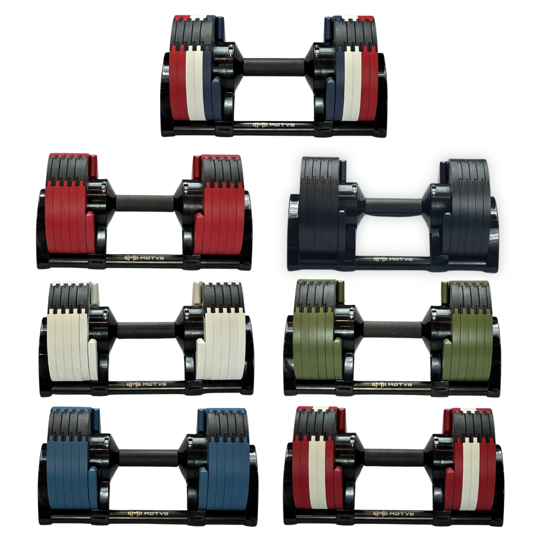 Probell 5 50 Adjustable Dumbbells Motv8