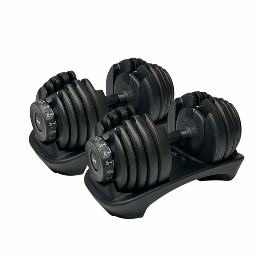 Motv8 552 Adjustable Dumbbell Set with Cradle Tray