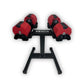 Motv8 Red / Yes Decabell 5-80 Adjustable Dumbbells