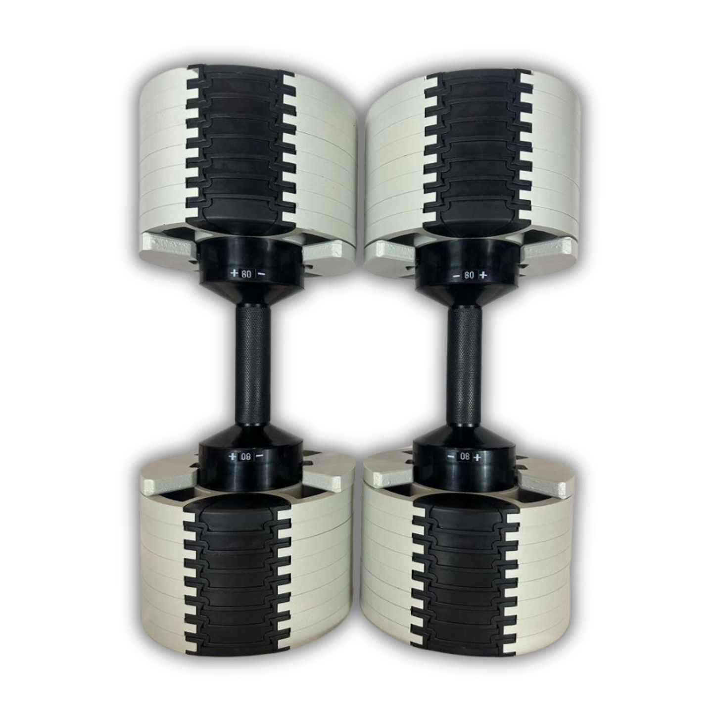 Probell Adjustable 5-80 Dumbbells ( Stand Sold Separately )