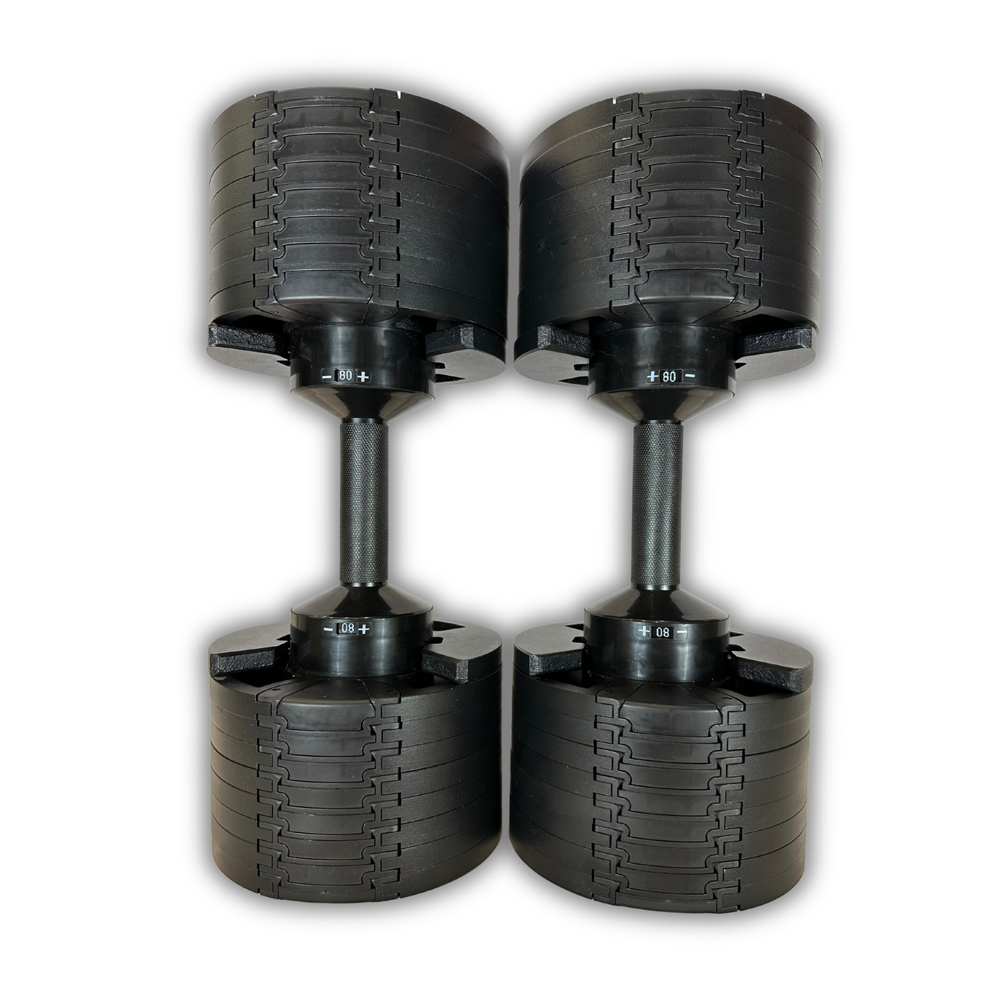 Probell Adjustable 5-80 Dumbbells ( Stand Sold Separately )