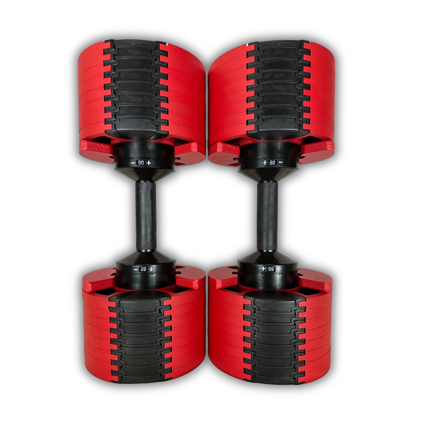 Probell Adjustable 5-80 Dumbbells ( Stand Sold Separately )