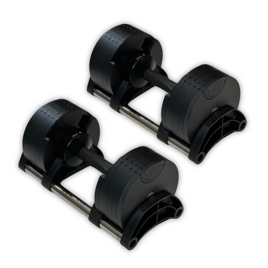 Motv8 Black / No Probell 5-50 Adjustable Dumbbells