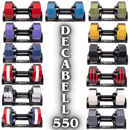 Decabell 5-50 Adjustable Dumbbells