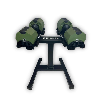 Motv8 Green / Yes Decabell 5-80 Adjustable Dumbbells