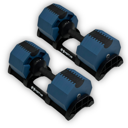 Motv8 Blue / No Decabell 5-80 Adjustable Dumbbells