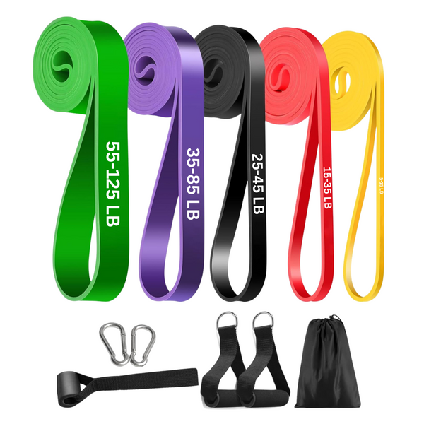 Heavy Duty Resistance Band Kit – Motv8