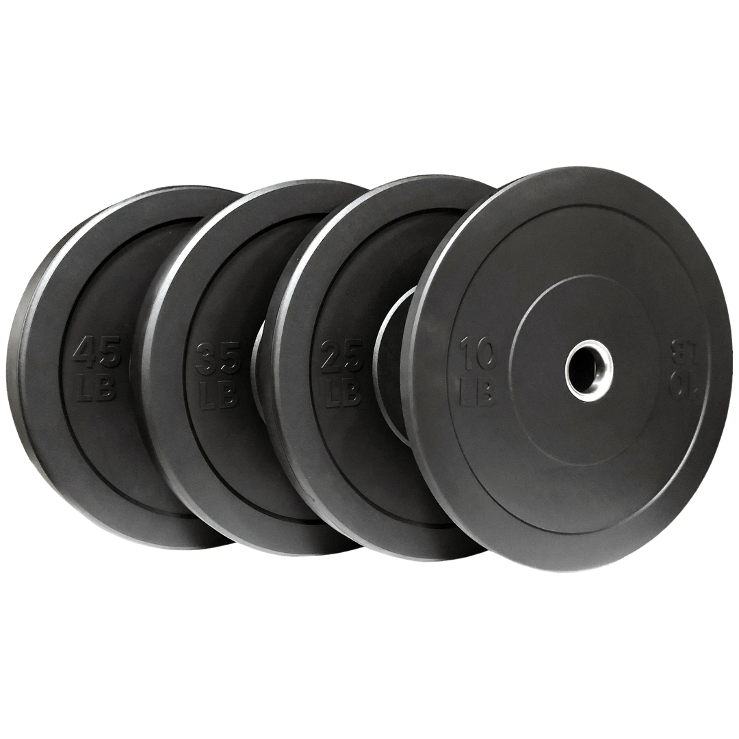 Motv8 Rubber Coated Olympic Bumper Plates