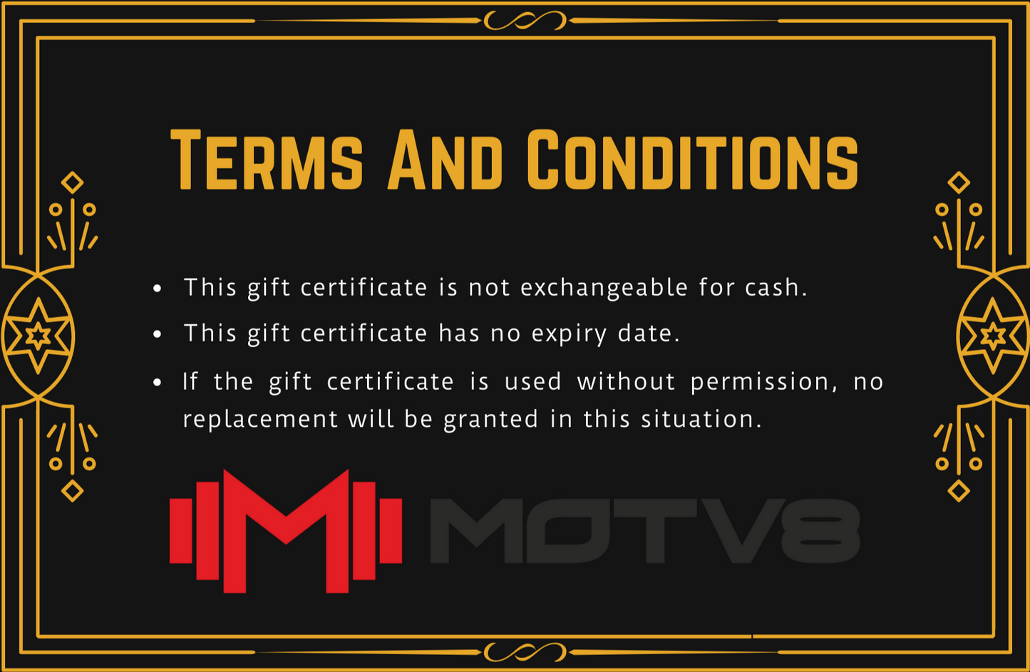 Motv8 The Motv8 Gift Card