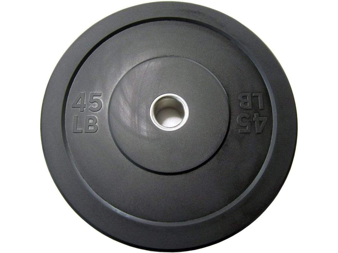 Motv8 45lb Pair Rubber Coated Olympic Bumper Plates